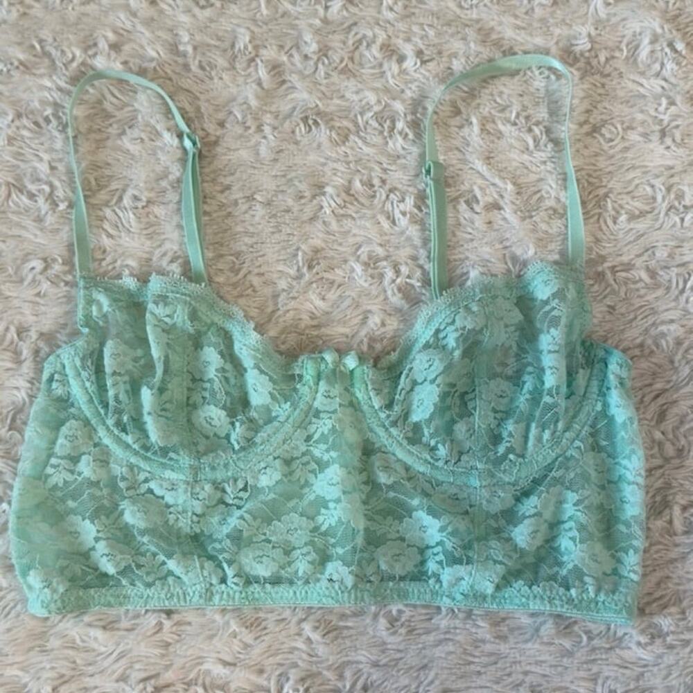 Light Blue Lace Bralette